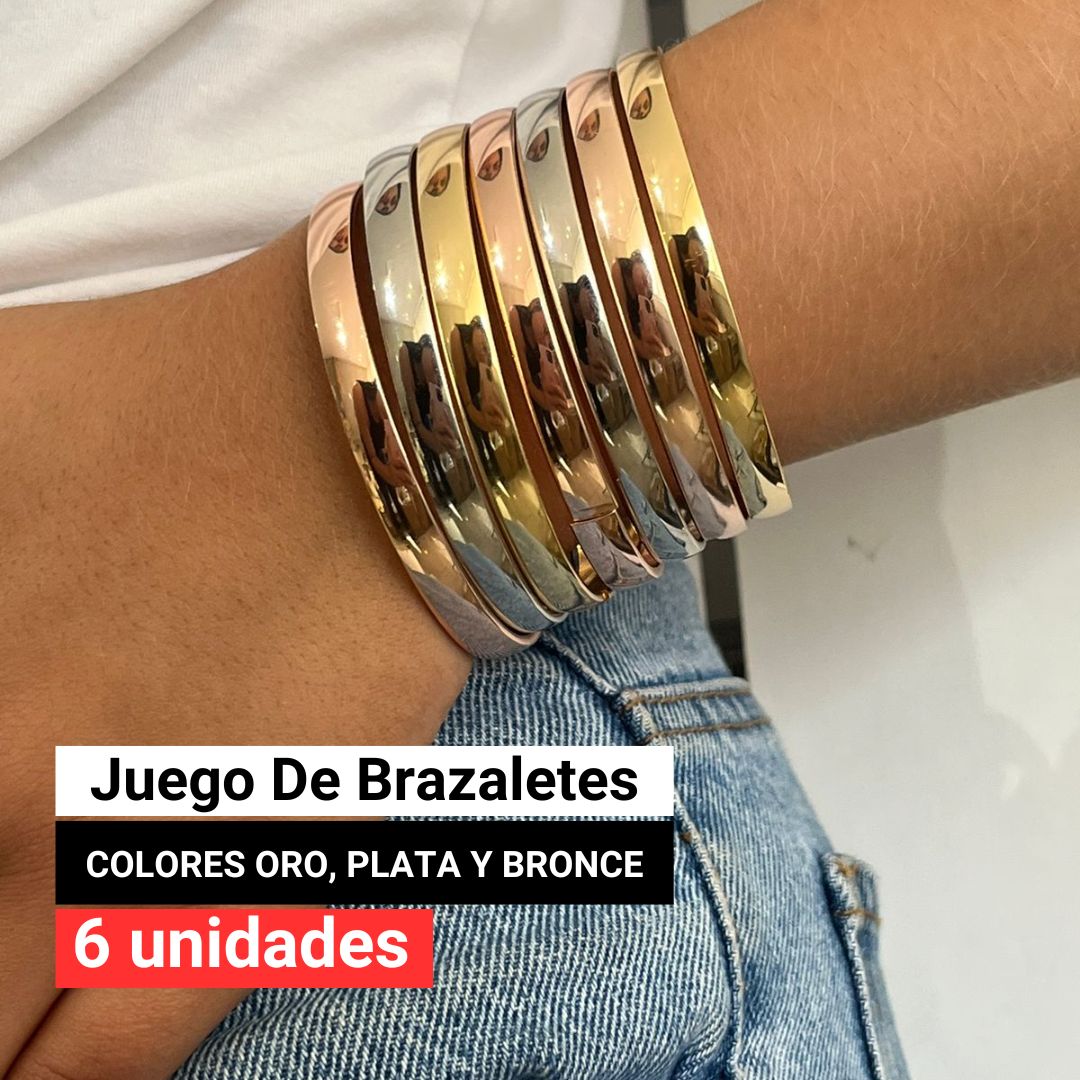Juego De Brazaletes x 6 Unidades