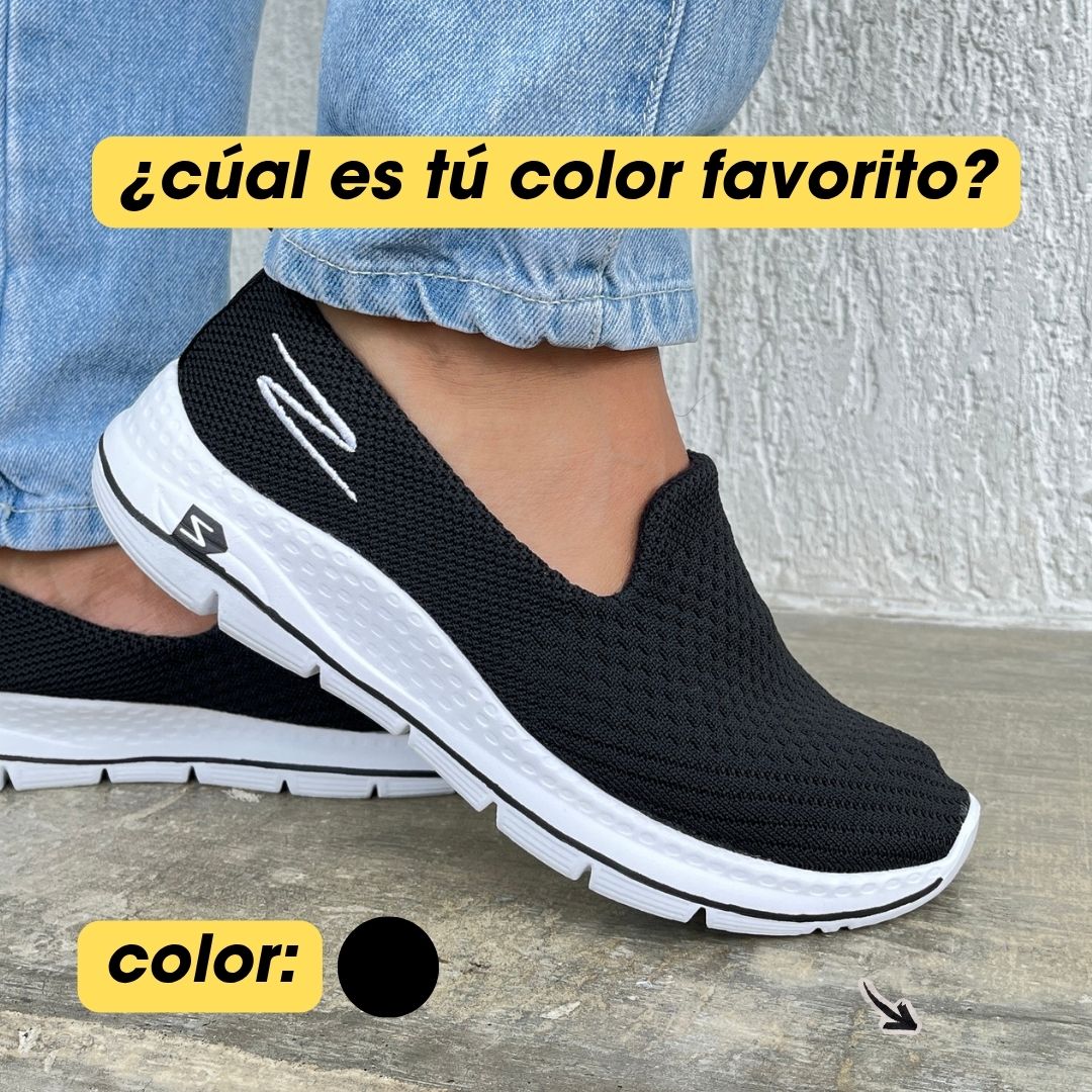 Calzado Ergonómico: Autonomía y Alivio (Sin Cordones)