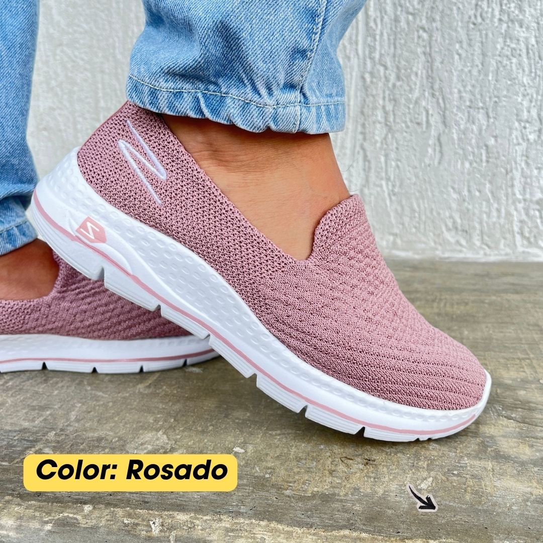 Calzado Ergonómico: Autonomía y Alivio (Sin Cordones)