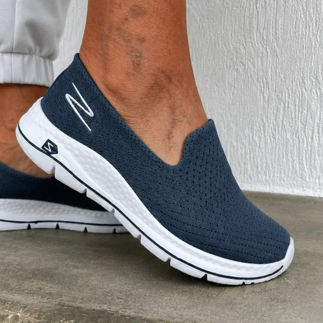 Calzado Ergonómico: Autonomía y Alivio (Sin Cordones)