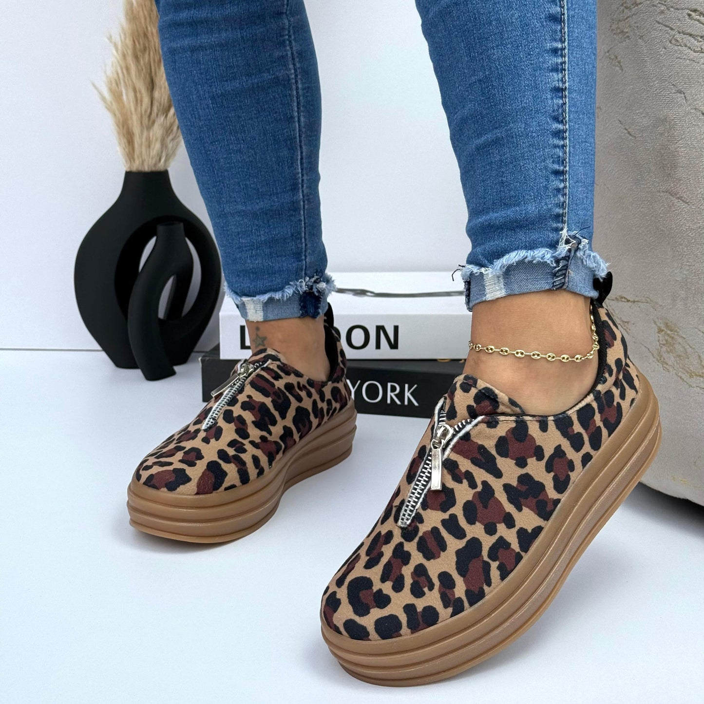 Tenis Animal Print 🔥