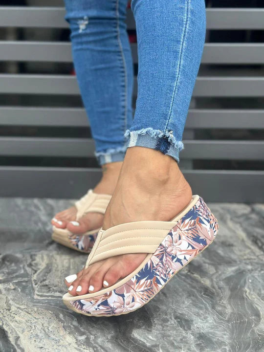 Sandalias florales